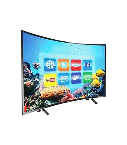 Nasco 65″ UHD Curved Satellite TV - Immersive 4K Curved Display