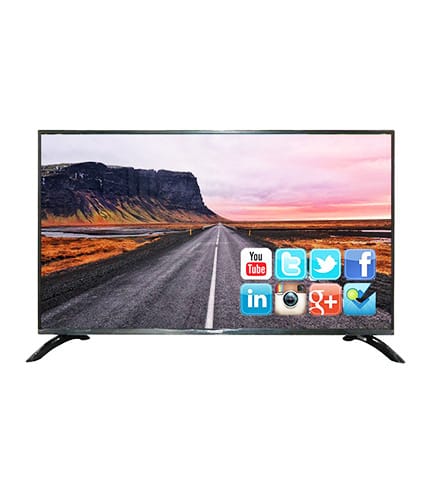 Nasco 65″ UHD Smart TV - Dual-Band Wi-Fi, USB 3.0
