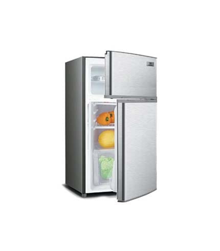 Nasco 95L Double Door Top Freezer Refrigerator - Stylish & Sustainable