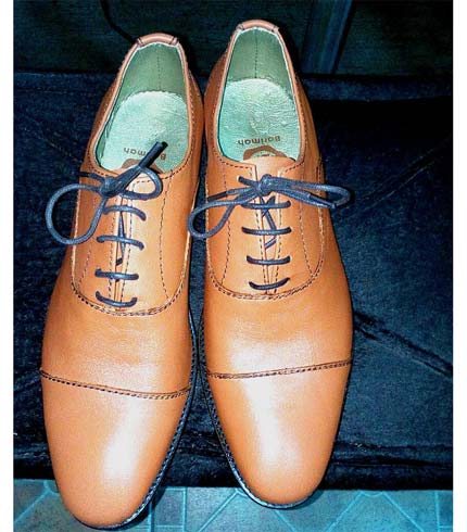 Brown Executive Leather Shoes - Classic Occasions