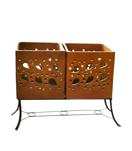 Orchid Box Flowerpot - Modern Glossy Planter for Indoor & Outdoor Use