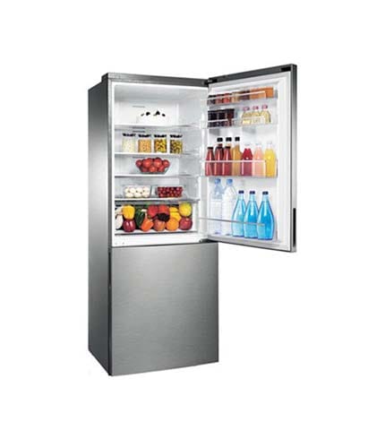 Samsung 435L Double Door Bottom Freezer Refrigerator - Spacious Design, Eco-Cooling