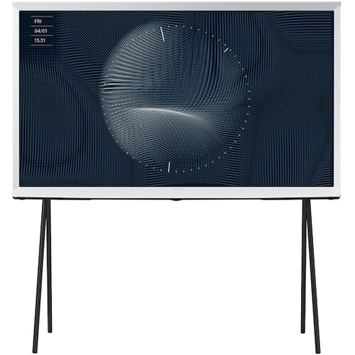 Samsung 55" The Serif QLED 4K TV - Design-Led Artpiece, Eco Remote, Ambient Mode+