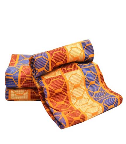 Authentic Royal Blend Kente Cloth from Agbozume