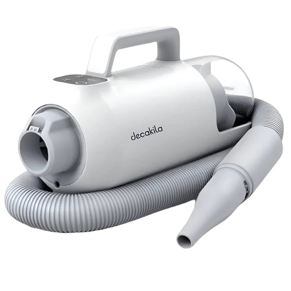 Decakila 1300W Pet Dryer & Groomer with HEPA Filter and Vacuum Function for Cleaner, Healthier Grooming – Model CEVC005W
