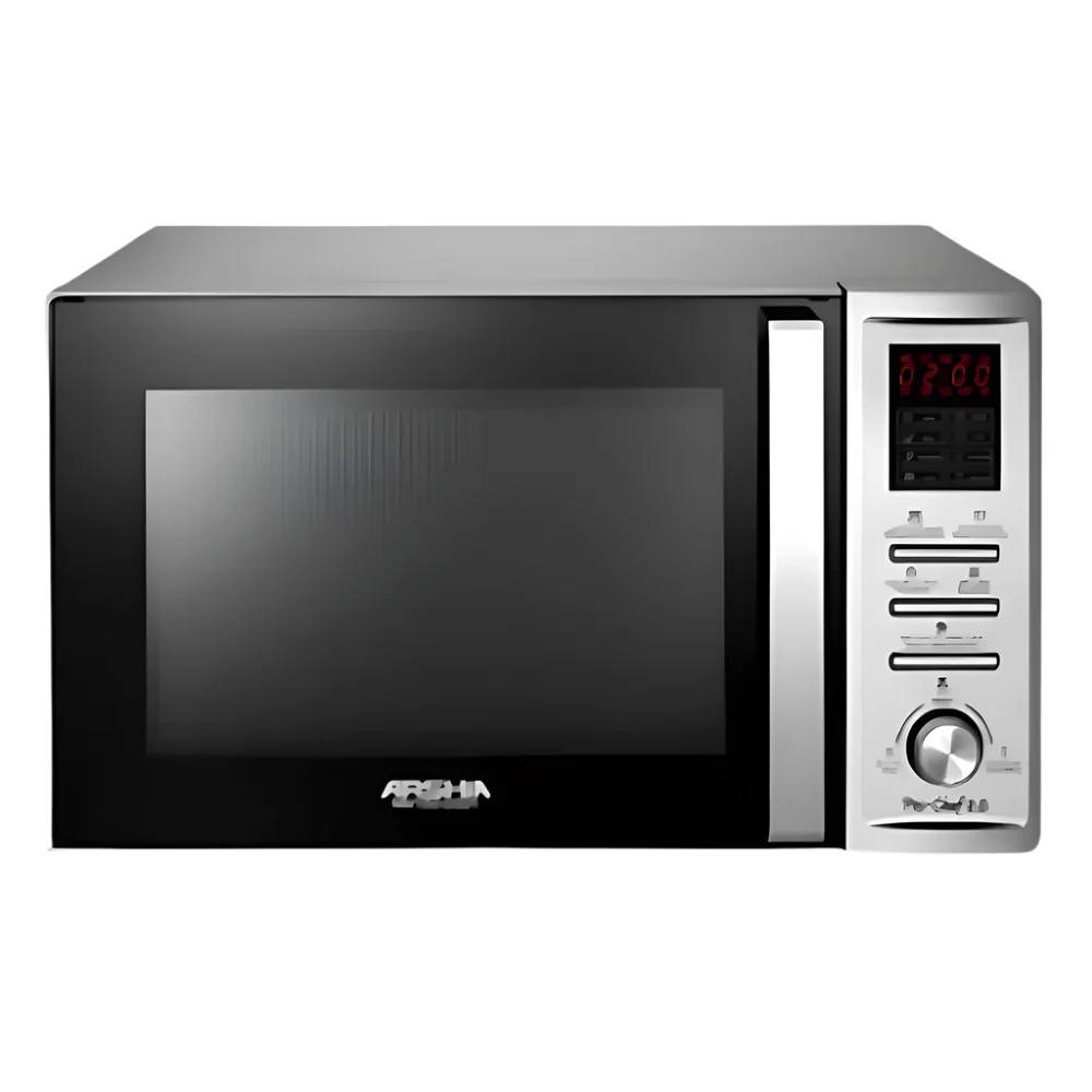 Arshia Microwave & Grill 36L – Powerful 2-in-1 Appliance with 1000W Grill, Digital LCD, Defrost & Combi Grill for Versatile Cooking – Model MV182-2601