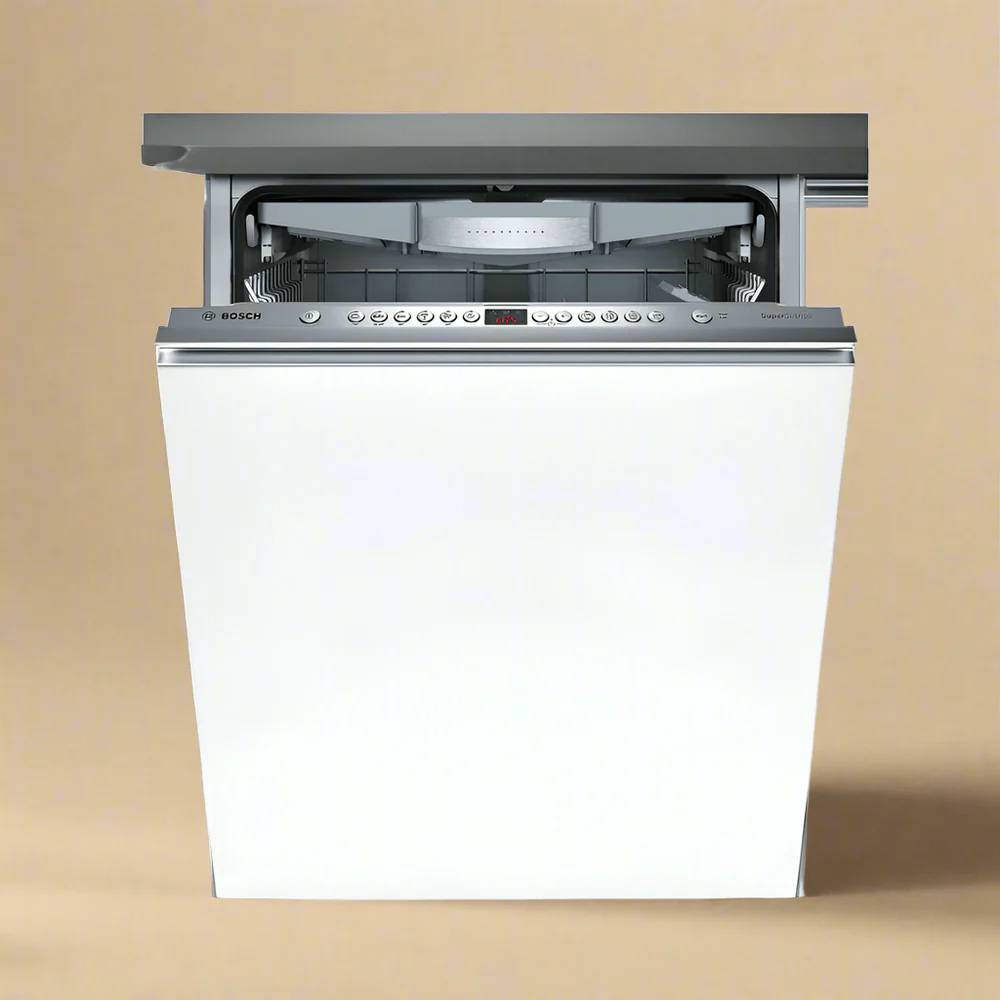 Bosch Series 4 Fully Integrated Dishwasher SMV69M01GB – 13 Place Settings, A++ Energy Efficiency, EcoSilence Drive™, AquaStop Leak Protection & TimeLight Projection for Quiet, Efficient Cleaning