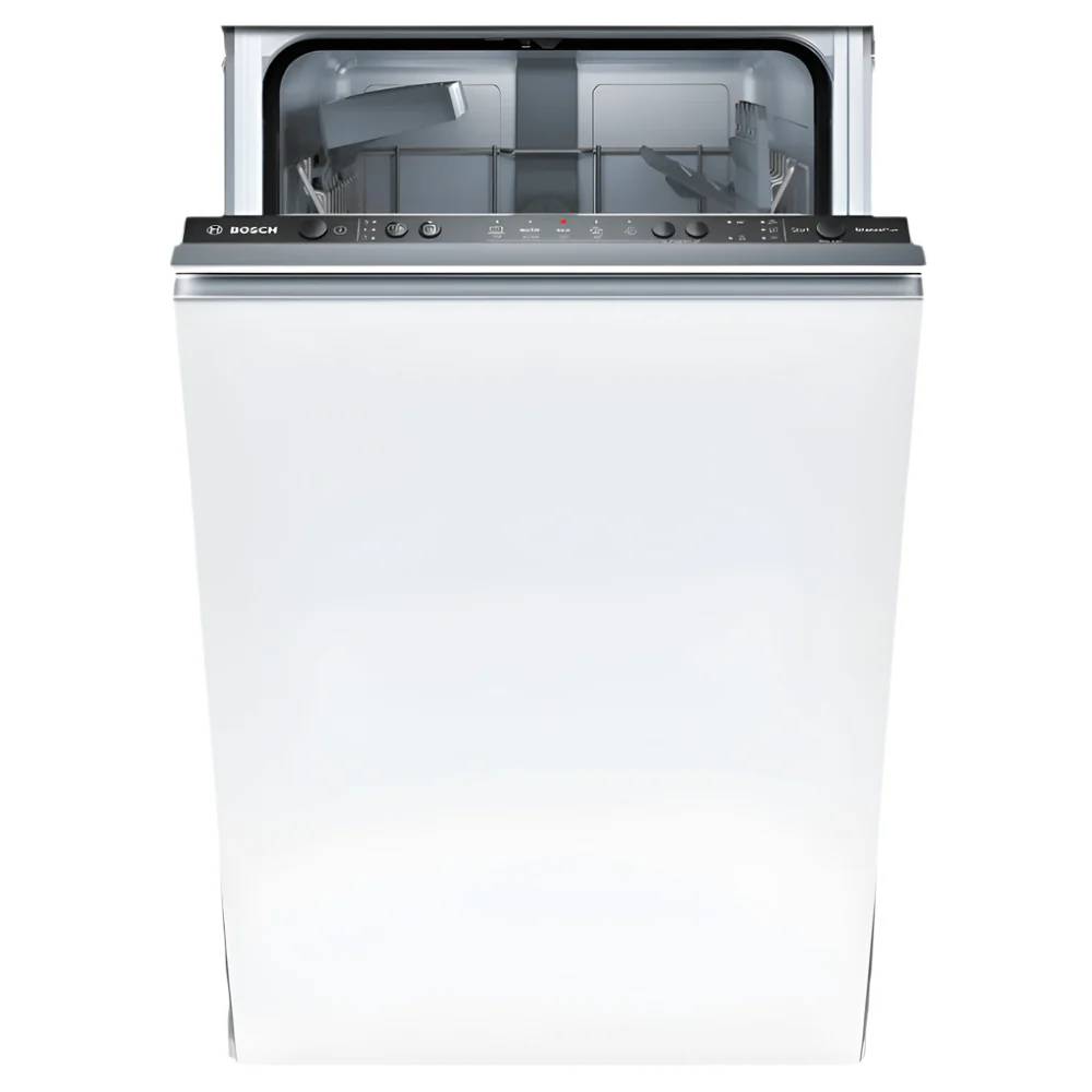 Bosch Series 2 Semi-Integrated Dishwasher 45cm SPV25CX10M – 9 Place Settings, A+ Energy Rating, VarioSpeed™, EcoSilence Drive™ & AquaStop for Compact, Quiet, and Efficient Dishwashing