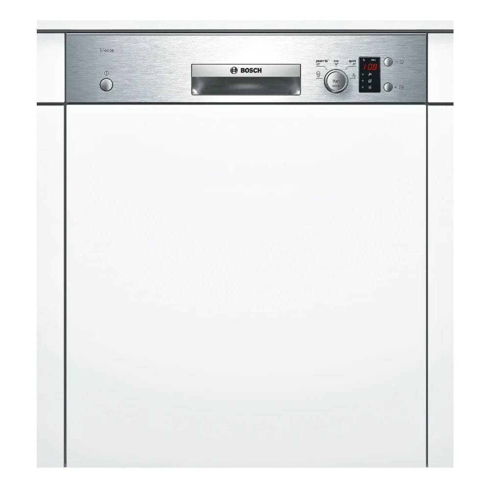 Bosch Series 4 Semi-Integrated Dishwasher 60cm SMI53D05GC – A+ Energy Rated, 5 Wash Programs, HygienePlus, VarioFlex Baskets & EcoSilence Drive for Quiet, Efficient Dishwashing