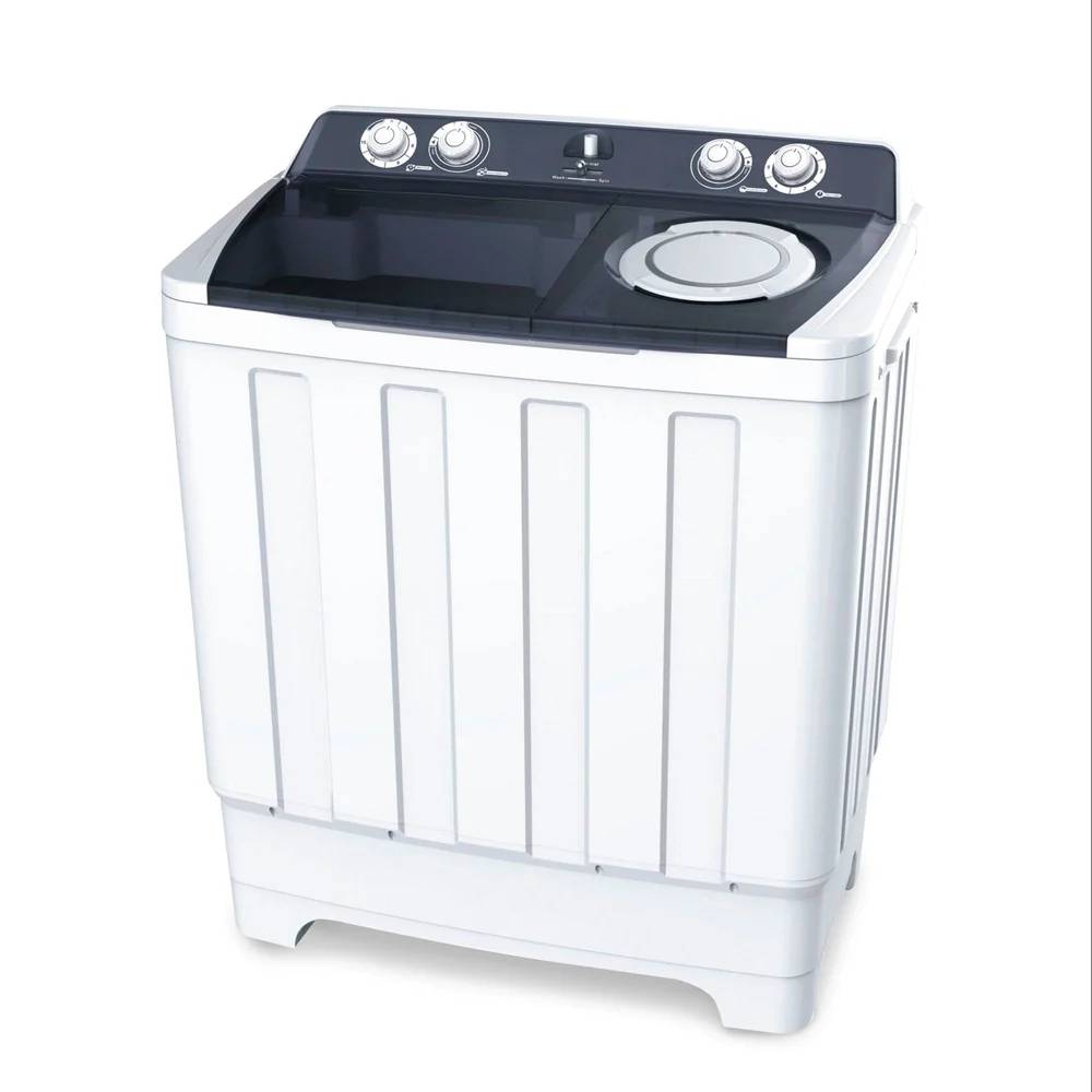 Decakila Twin Tub Washing Machine 13Kg – Powerful 540W Wash Motor, 7.5Kg Spin Capacity & Quick 15-Minute Cycle for Efficient Family Laundry