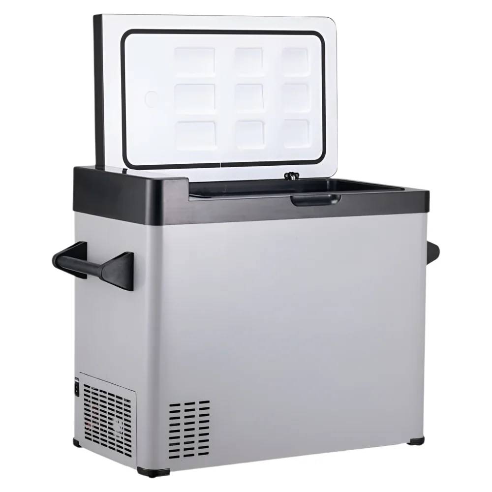 Decakila 60L Car Refrigerator – 55W Power, Portable Cooling from -22°C to +20°C with Multi-Voltage Support and Battery Protection