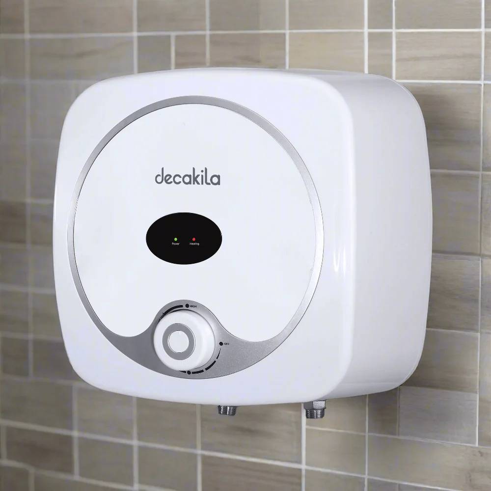 Decakila 26L Electric Water Heater KEWH007W – 1500W Power, IPX4 Waterproof Rating, Max Temp 75°C, Ideal for Homes & Small Offices
