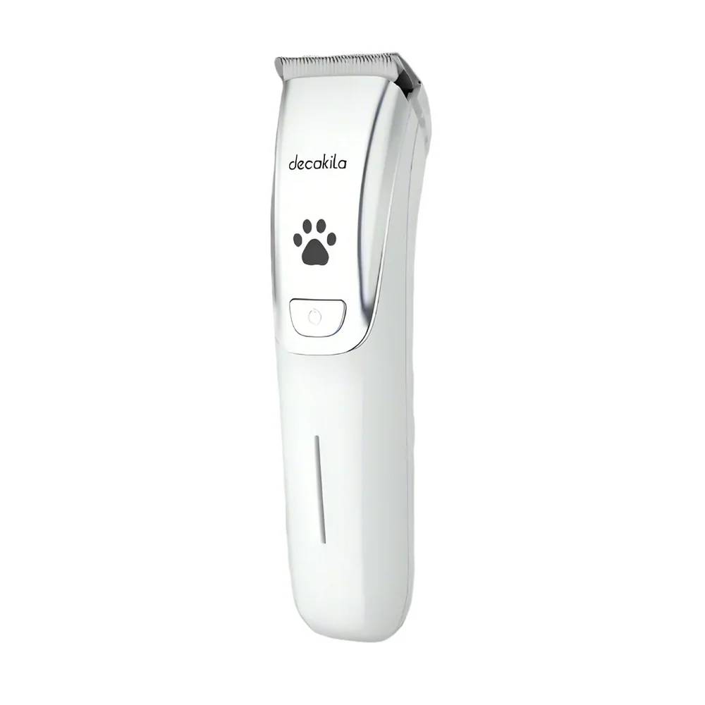 Decakila Pet Clipper 3W/3.7V – KMHR029W – 1500mAh Rechargeable Battery, 4-Hour Runtime, Adjustable Cutting Length for Precise & Gentle Pet Grooming