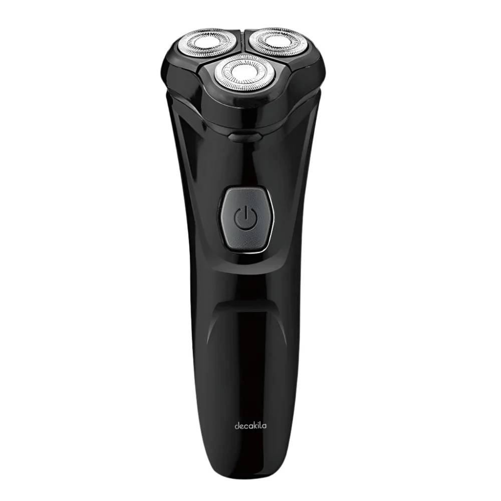 Decakila Rotary Shaver KMHR014W – Triple Floating Heads, 600mAh Lithium Battery, LED Display & 3D Floating Shaving Head for Precise, Comfortable Grooming