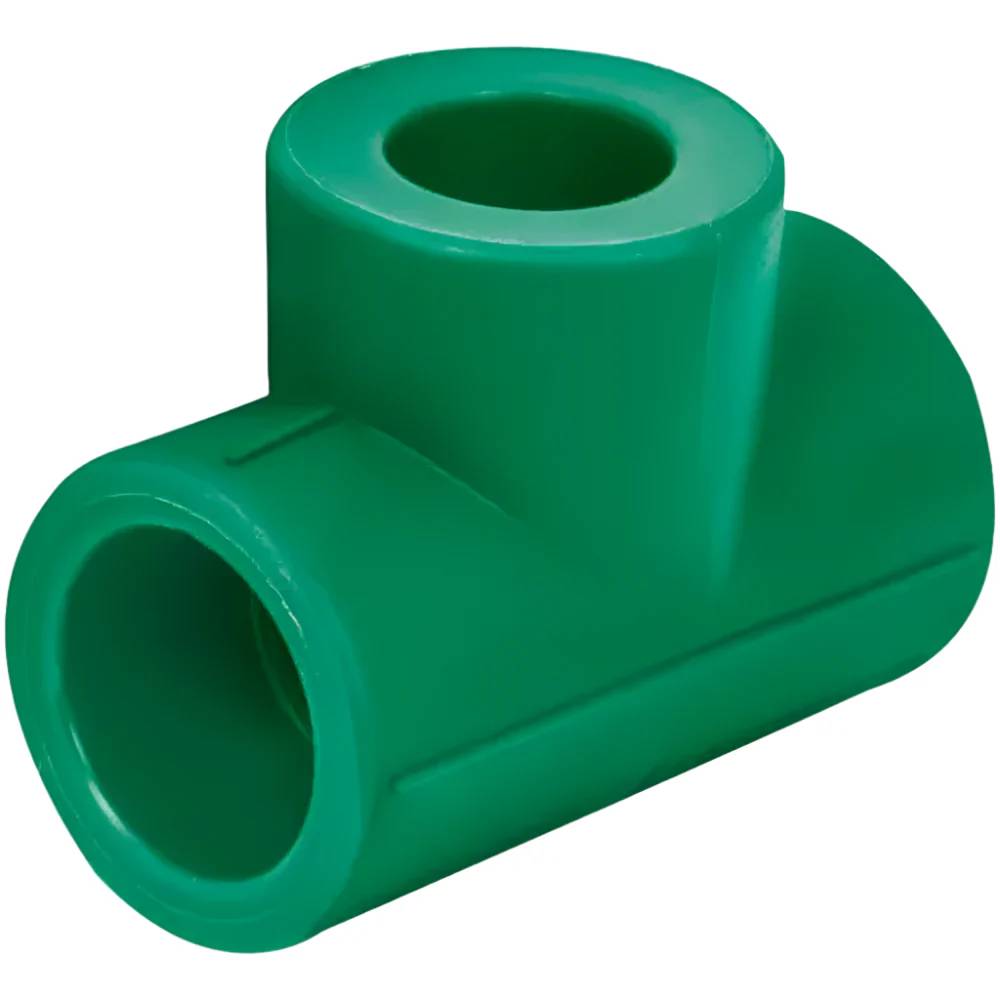 Wadfow PPR Tee – WVL3852 (20mm), WVL3854 (25mm), WVL3851 (32mm) | High-Pressure Thermofusion Fittings for Hot & Cold Water Systems