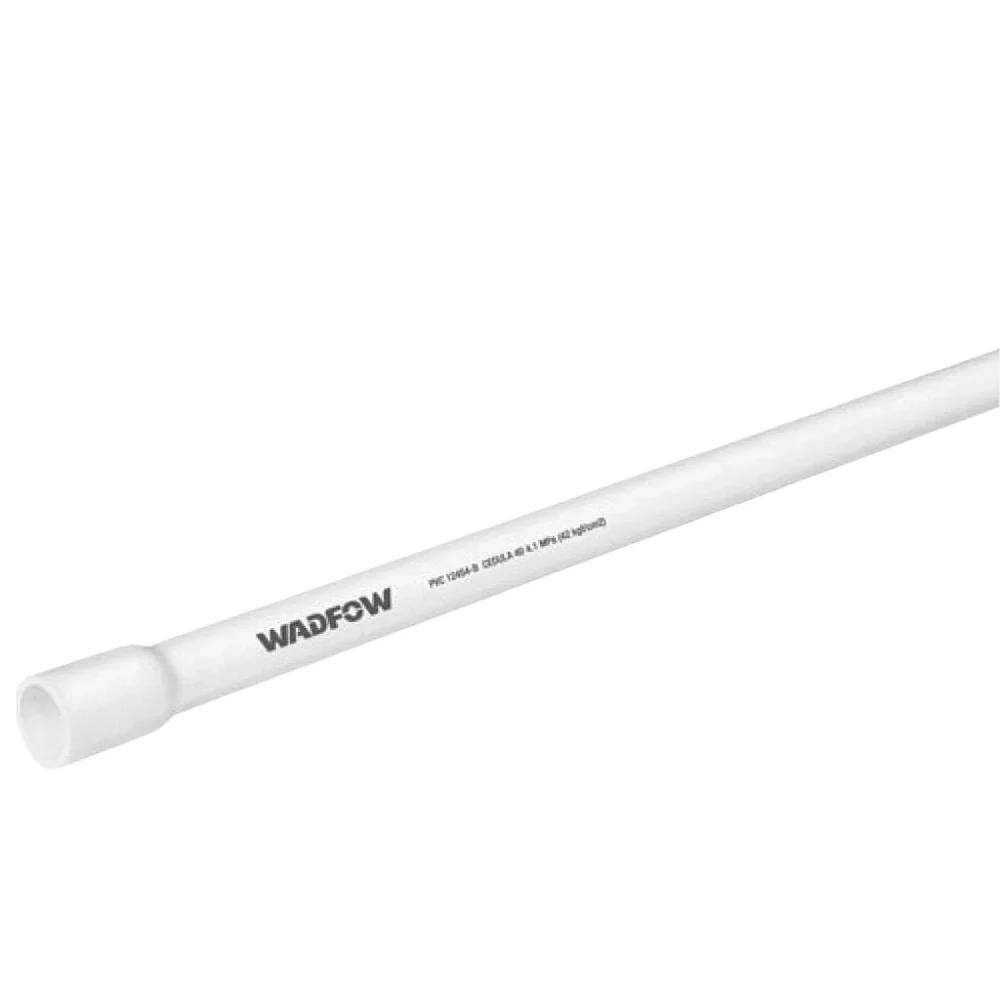 Wadfow 3m PVC Pipe ½", ¾" & 1" – High-Pressure Cold Water Pipes (WVH1F12, WVH1F14 & WVH1F11)