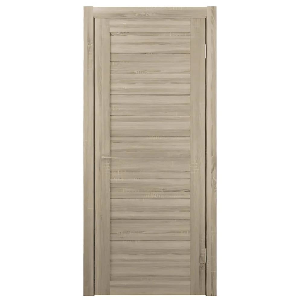 Unidoors Oak Sonoma PVC Internal Door – ES01 | European Build | Splash-Resistant | Free Installation | 80cm & 90cm Width Options
