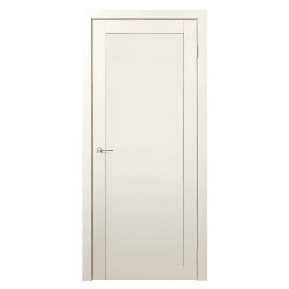Unidoors Vanilla PP Internal Door – EL01 – 210x90cm, Solid Wood Core, Smooth Splash-Resistant Finish & Free Expert Installation