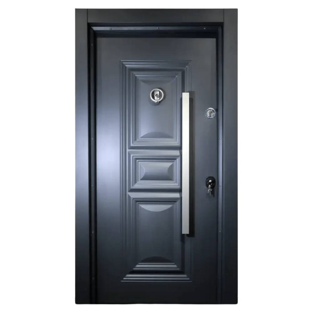 Full Metal Single Door – PMR-012 – Heavy-Duty Steel Construction, Reinforced Frame, Mono Lock System & All-Weather Durability for Maximum Security