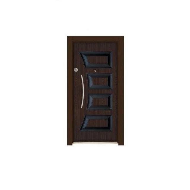 Turkish Luxury Cement Board Bulletproof Exterior Security Door – CK-19 – Multi-Point Lock System, Reinforced Frame, Bullet Resistance, Modern Finish | Available in Single & One & Half Door