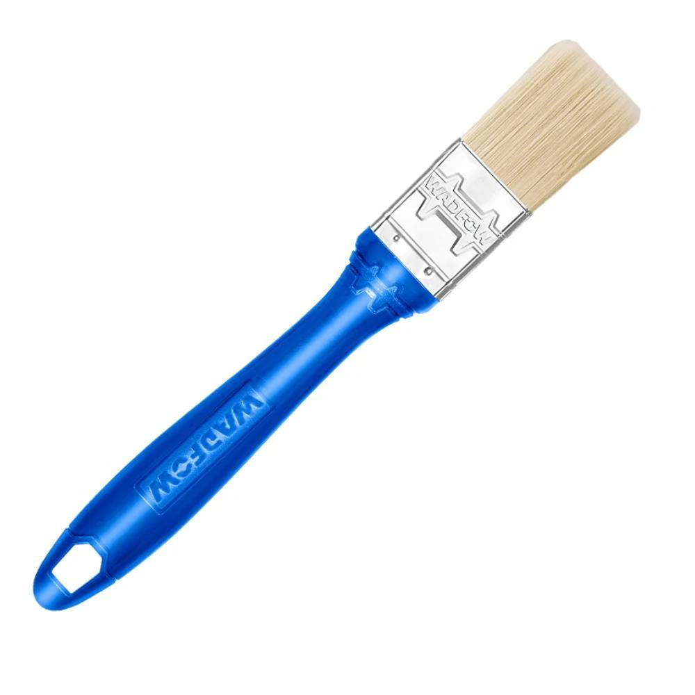 Wadfow Paint Brush for Oil-Based Paint – 1", 1.5", 2", 3", 4" | Durable Plastic Handle for Smooth, Precise Coating