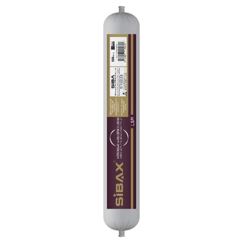 Sibax Neutral Construction and Exterior Silicone 600ml – LS31 | UV-Resistant, Weatherproof Sealant for Indoor & Outdoor Joints