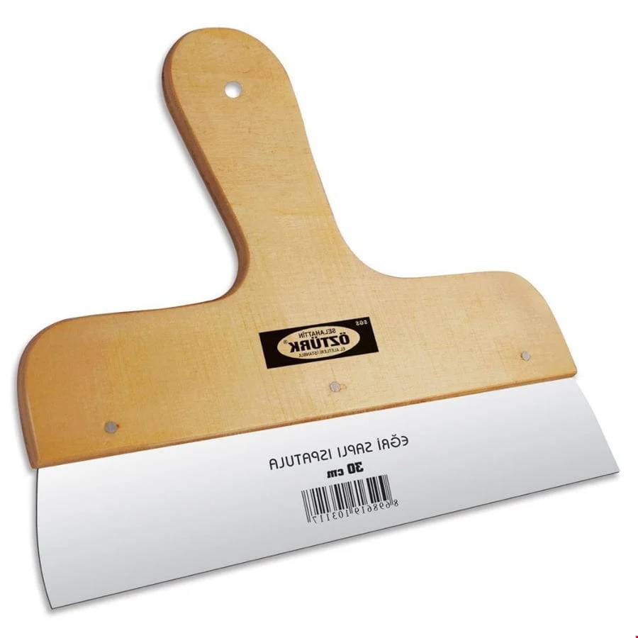 SGS Curved Handle Putty Knife – 20cm, 25cm, 30cm | Multipurpose Scraper Tool for Home Improvement & DIY