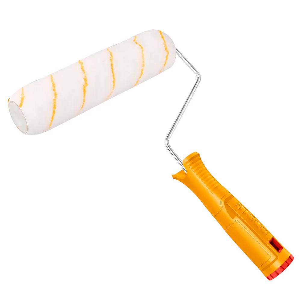 Ingco 9" Cylinder Brush for Inner Wall – HRHT282302 | Smooth Acrylic Roller with Assistant Shanks