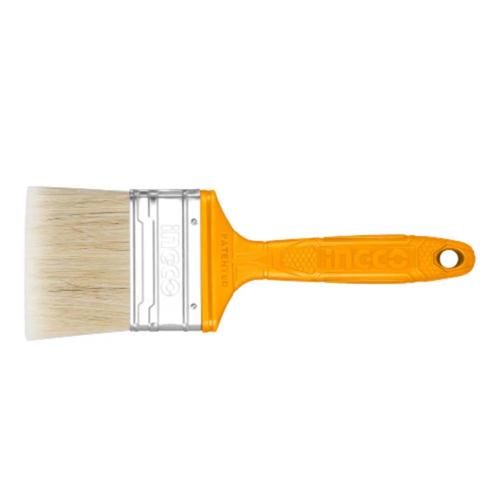 Ingco 4" Paint Brush with Plastic Handle for Oil-Based Paint – CHPTB78604 | Durable, Wide Coverage Brush for Smooth Finishing