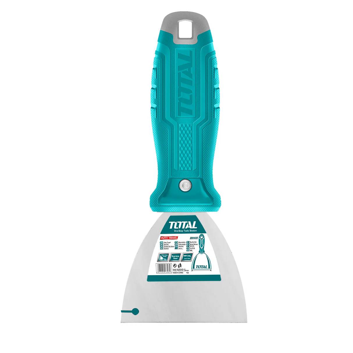 Total Putty Trowel – 2.5" & 3" | Carbon Steel Trowel for Smoothing & Filling Applications