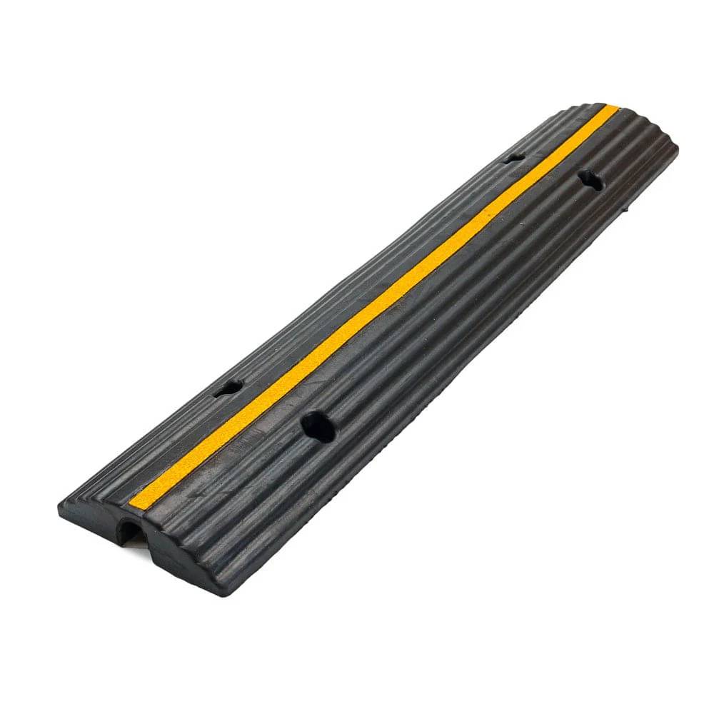 Rubber Speed Bump with Cable Protector – 1 or 2 Channel