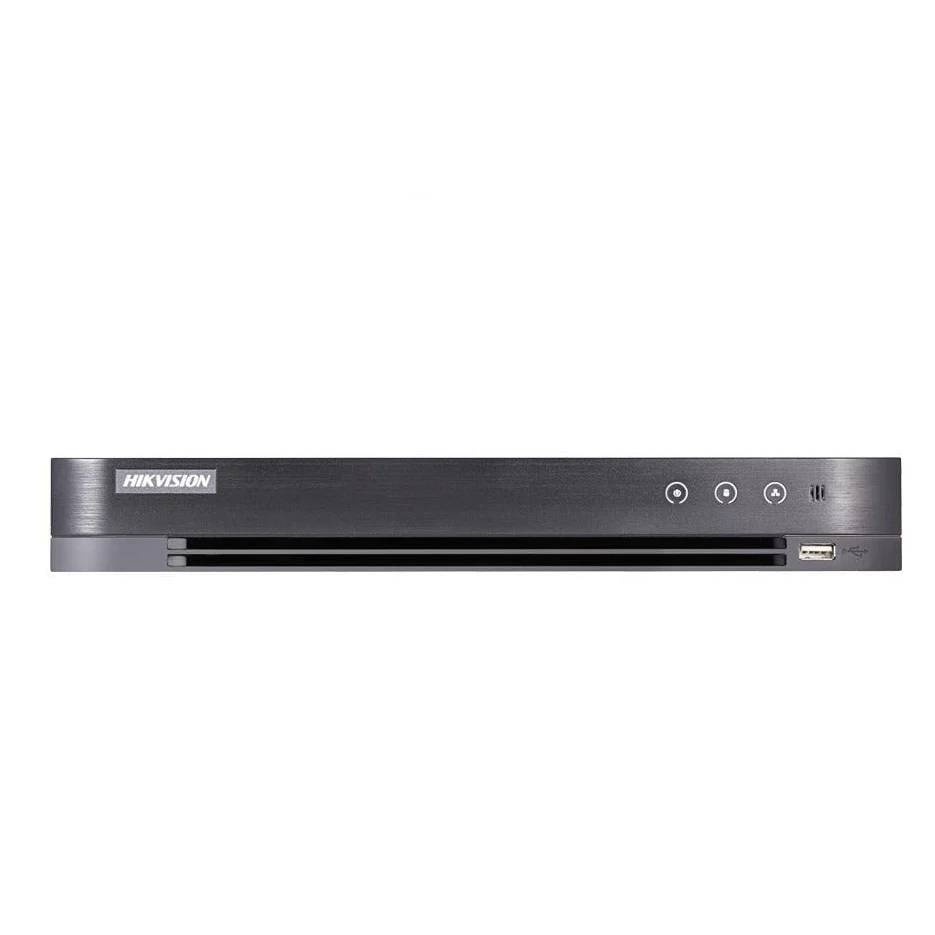 Hikvision 4MP 16-CH 1080p 1U H.265 AcuSense DVR – DS-IDS-7216HQHI-M1/S – Human & Vehicle Detection, H.265 Pro+ Compression, 5-in-1 Signal Input, Up to 24 IP Camera Support
