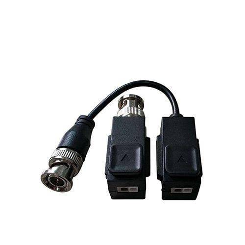 Hikvision HD Video Balun - DS-1H18S/E(C) – Long-Distance Transmission, Push-Terminal Connector, Anti-Interference >60dB, Supports up to 5MP HD Video over UTP