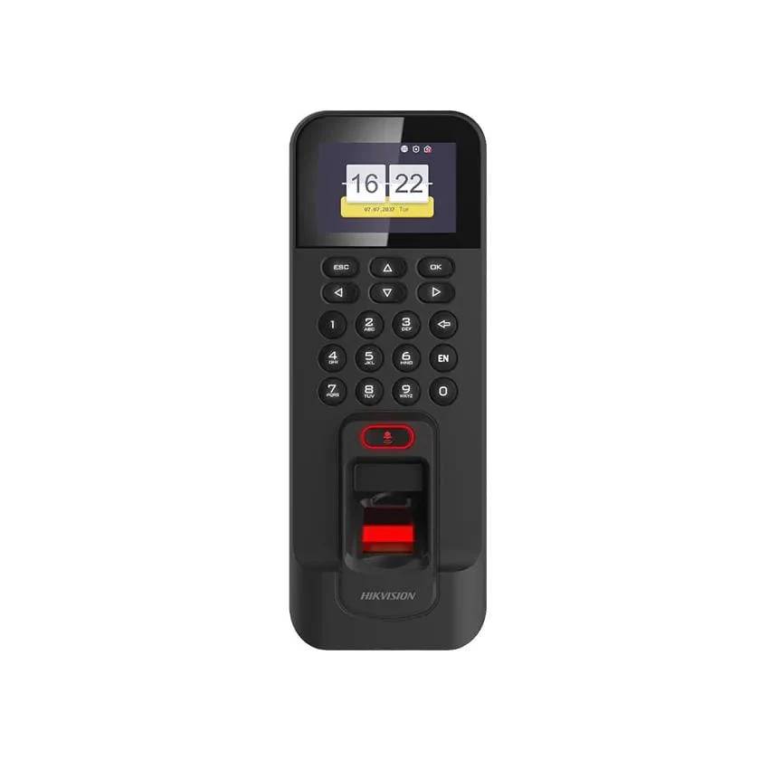 Hikvision Fingerprint Access Control Kit - DS-KAS261 – Complete Biometric Entry System with Fingerprint Terminal, Magnetic Lock, Bracket & Push Button