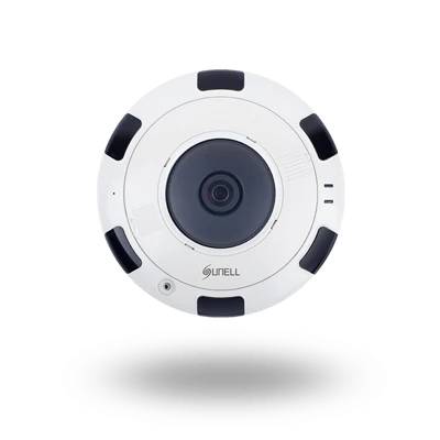 Sunell 12MP Fisheye Network Camera SN-IPV57/80HDR/B – 360° Panoramic View, IP67 Waterproof, 12MP Resolution, Image Distortion Correction, Smart IR up to 15m