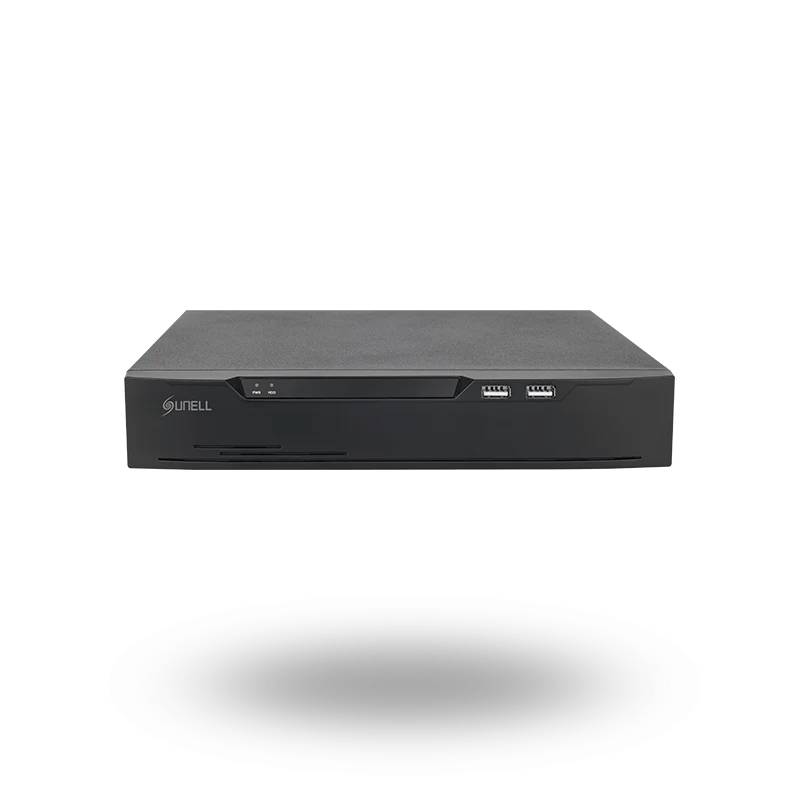Sunell 4CH 1U 1HDD 4CH PoE NVR - SN-NVR3504E1-P4 – 4-Channel NVR with 8MP Recording, Built-in 4-Port PoE, Ultra HD Output, and Smart Playback