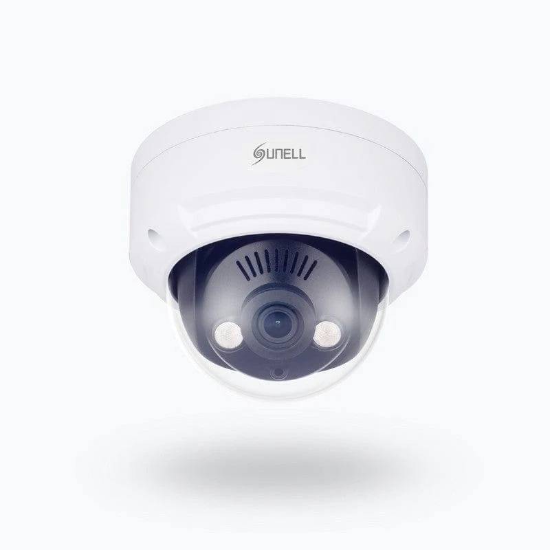 Sunell 4MP IP Dome Camera With 2.8mm Fixed Lens - SN-IPV57/04EFDR/B – Wide-Angle PoE Dome Camera with IR Night Vision & Weatherproof Housing for Indoor & Outdoor Surveillance