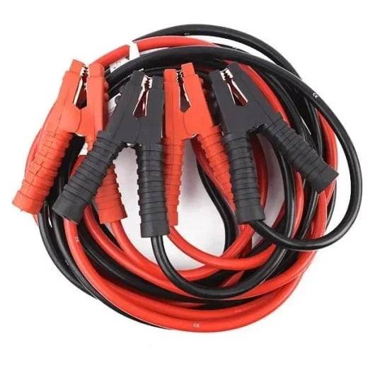Terminator Booster Cable with Copper Plated Clamp 400AMP – TBC 400A – Heavy-Duty 2.5m Jumper Cable for Quick Vehicle Jump-Starts with Durable PVC Storage Bag