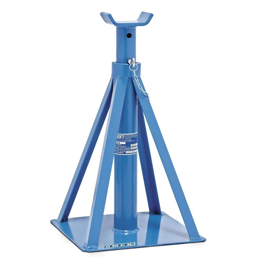 OMCN Axle Stand – 3.5 Ton (3500kg) Short – Heavy-Duty Adjustable Vehicle Support Stand with 440–740mm Range for Maintenance and Wheel-Free Lifting