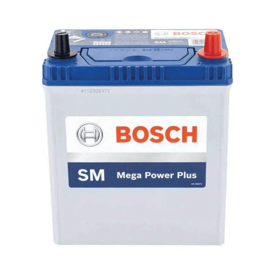 Bosch 13 Plate SM Mega Power Car Battery 35AH – 40B19L | Auto Spare Parts Ghana
