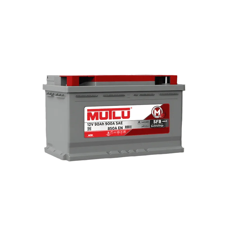 Mutlu 17 Plate Car Battery 90AH | Auto Spare Parts Ghana
