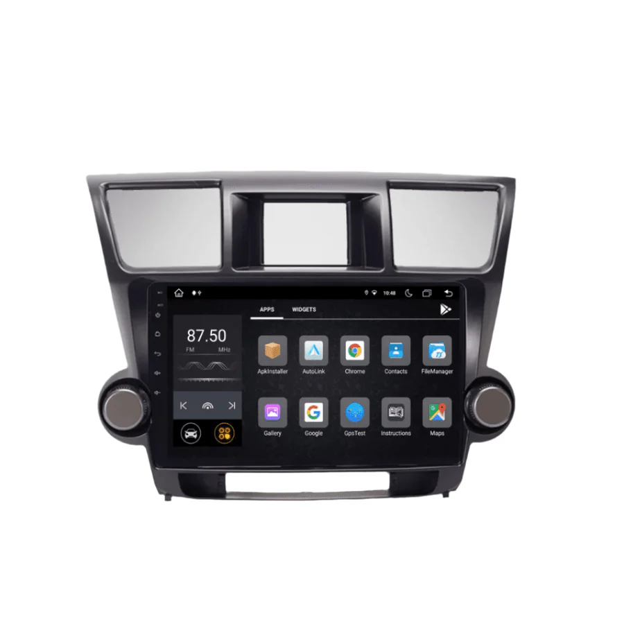 CarPlay Auto Head Unit Car Stereo 9" – Toyota Highlander 2008–2014 | Auto Supply Ghana