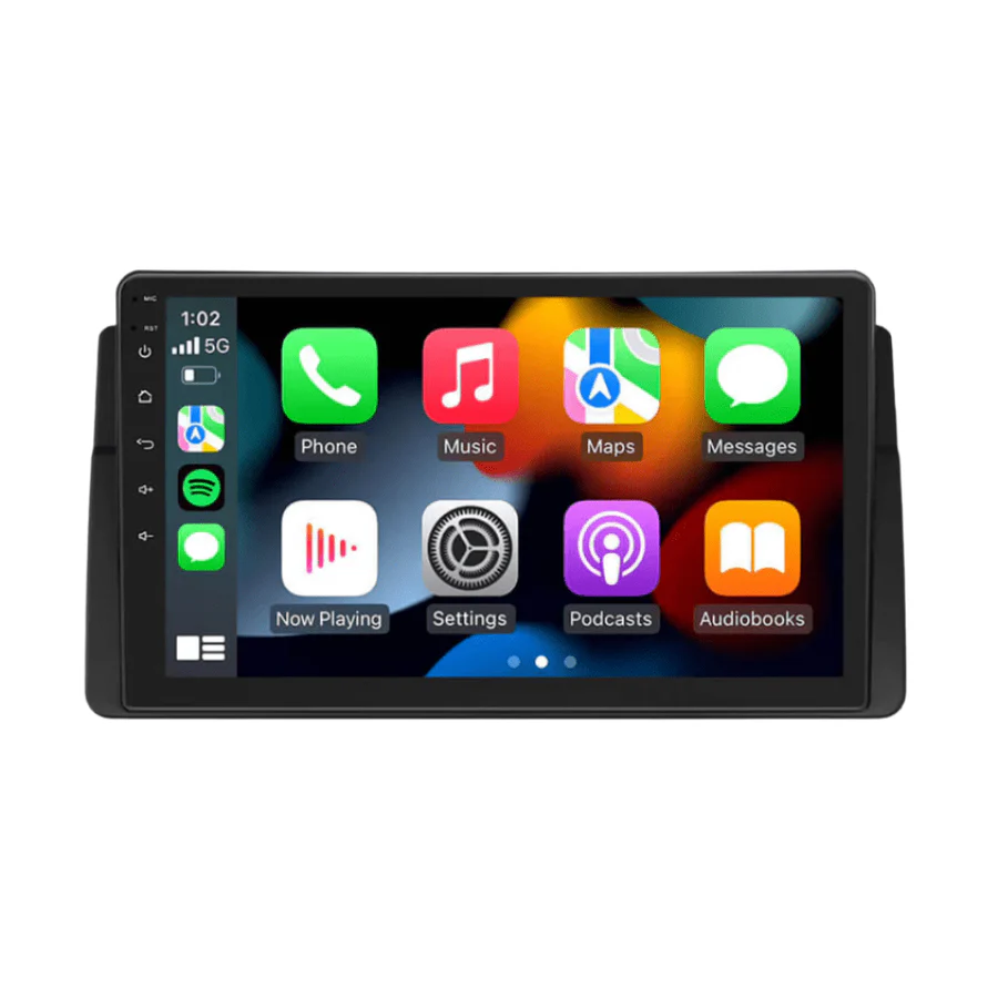 CarPlay Auto Head Unit Car Stereo 9" – BMW E46 1998–2005 | Auto Supply Ghana
