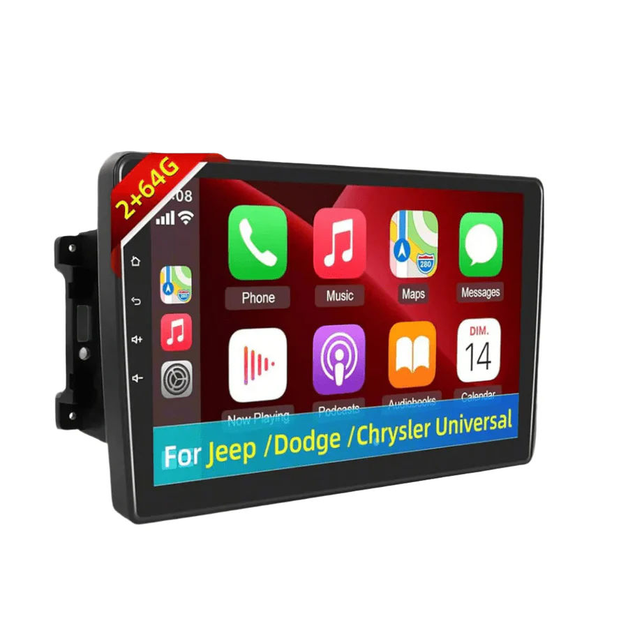 Android Auto Head Unit Car Stereo 10″ – Jeep / Dodge / Chrysler | Auto Supply Ghana
