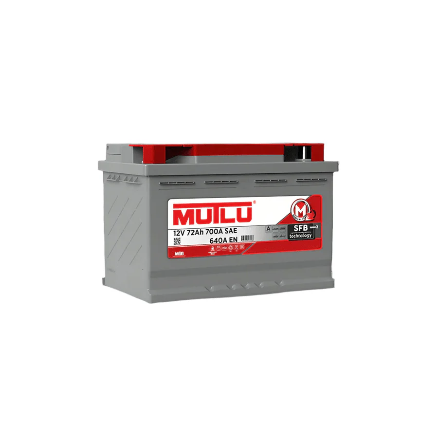 Mutlu 15 Plate Car Battery 72AH | Auto Supply Ghana