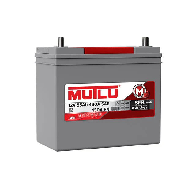 Mutlu 13 Plate Car Battery 55AH | Auto Supply Ghana