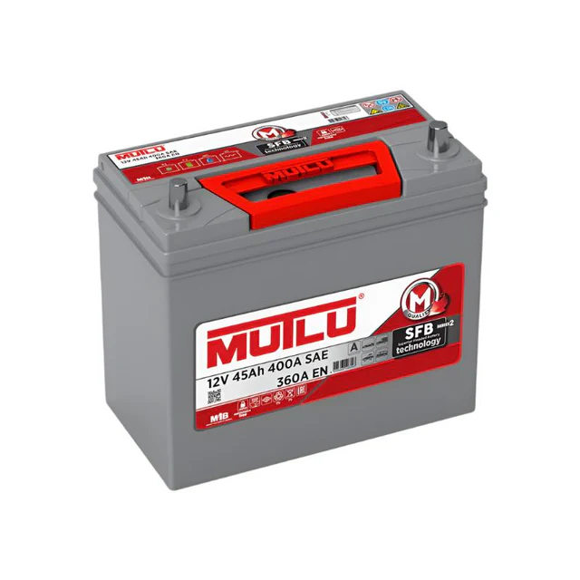 Mutlu 11 Plate Car Battery 45AH | Auto Supply Ghana