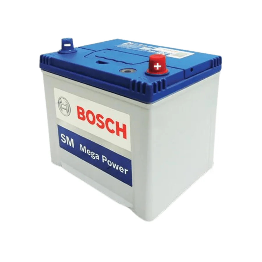 Bosch 15 Plate SM Mega Power Car Battery 70AH - 80D23L | Auto Supply Ghana