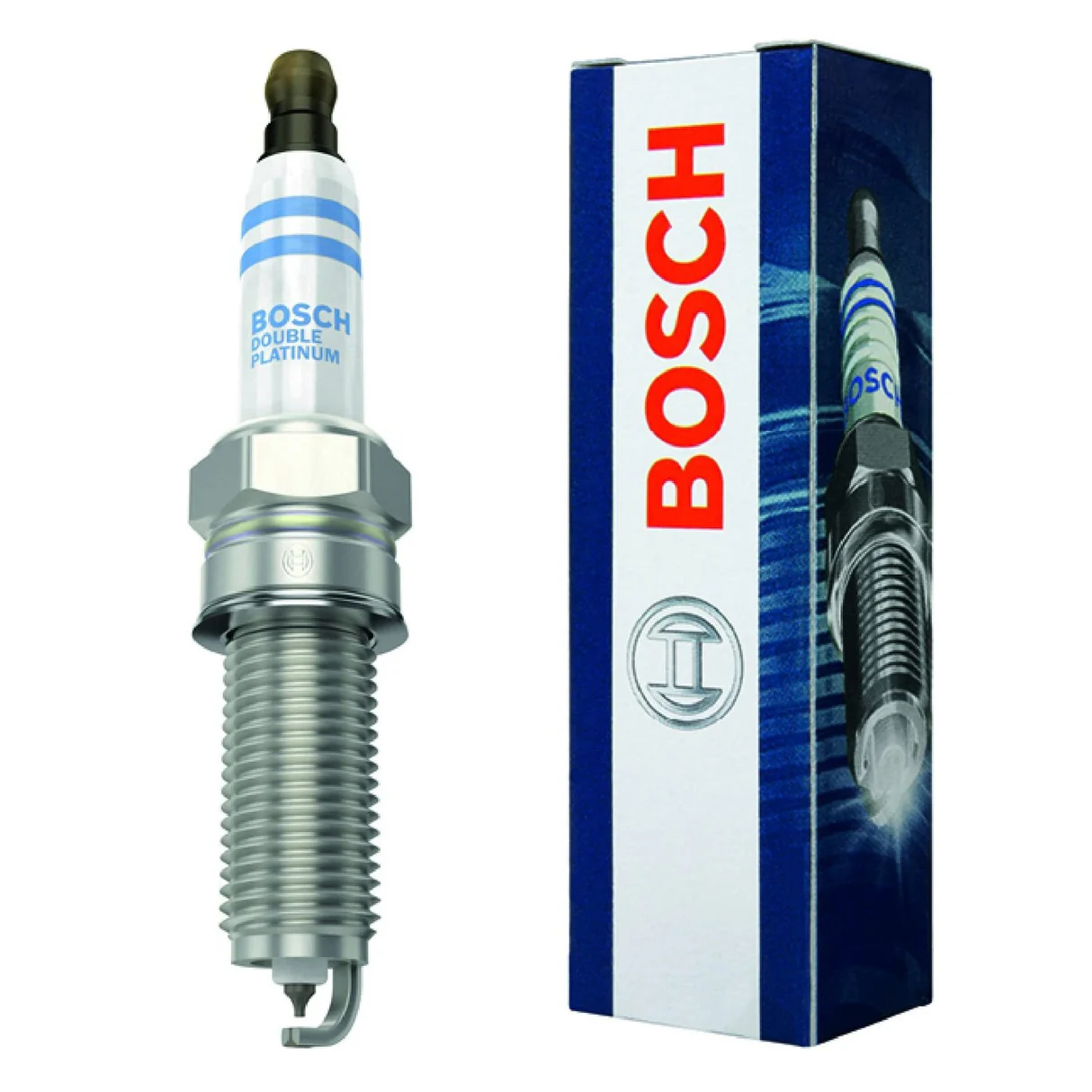 Bosch Single Double-Platinum Spark Plug - 8132 YR6NPP332 (0242140512) | Auto Supply Ghana