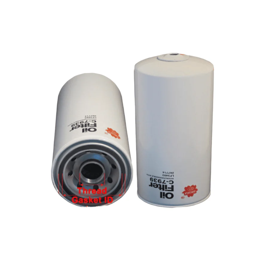 Sakura Oil Filter - C-7939 | High-Efficiency Spin-On OEM Replacement | Auto Supply Ghana